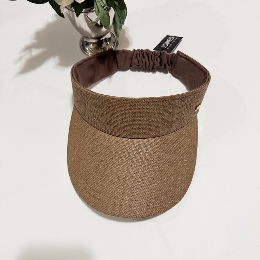 Jones New York Tan Visor Hat